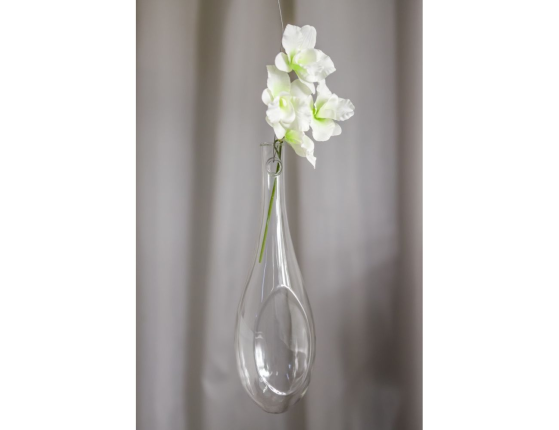 Подвесная настенная ваза РУДЖАДА, стекло, 30 см