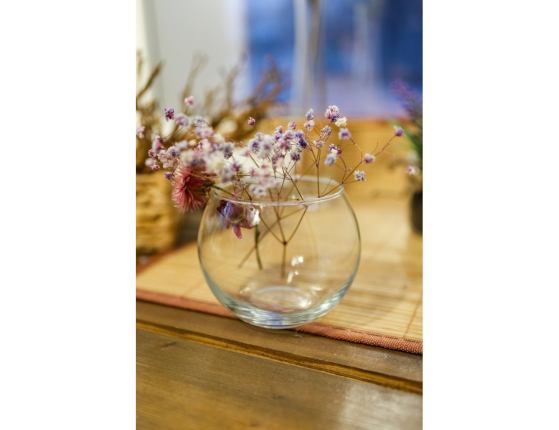 Стеклянная ваза ЛАЛЛИ, 10 см