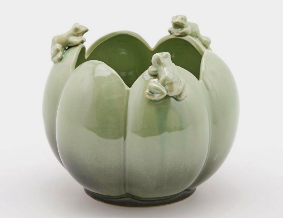 Декоративная ваза ТРЕРАНЕ, керамика, 21х18 см