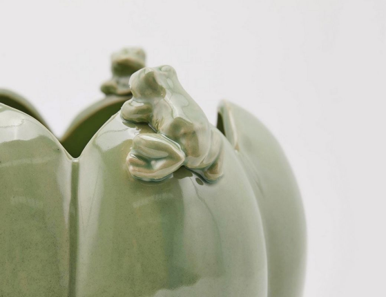 Декоративная ваза ТРЕРАНЕ, керамика, 21х18 см
