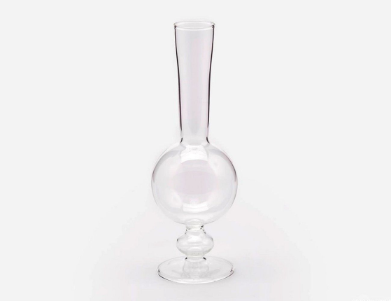 Декоративная ваза КОЛЛОЛУНГО, стекло, 24 см