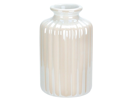 Декоративная ваза ОРЕЛИН, керамика, белая, 10 см