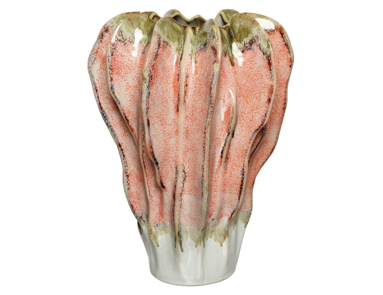 Декоративная ваза СТРОБЕРРИ, керамика, 37 см