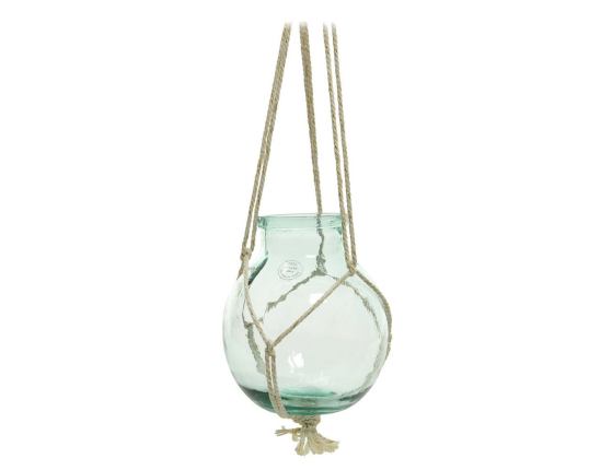 Декоративная подвесная ваза ИАНТА, стекло, 21 см