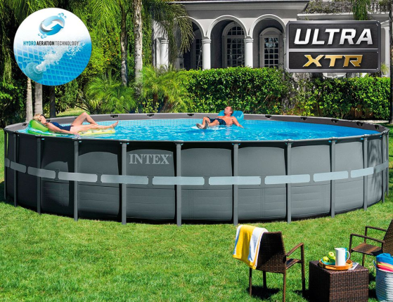   Intex Ultra XTR Frame Pool, 732132 +  - + 