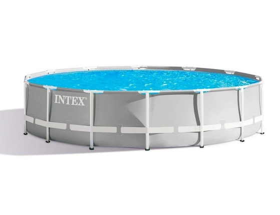   Intex Prism Frame Pool, 457  122  + - + 