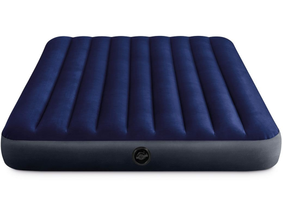 Двуспальный надувной матрас Intex Classic Downy Bed (Queen), 152х203х25 см