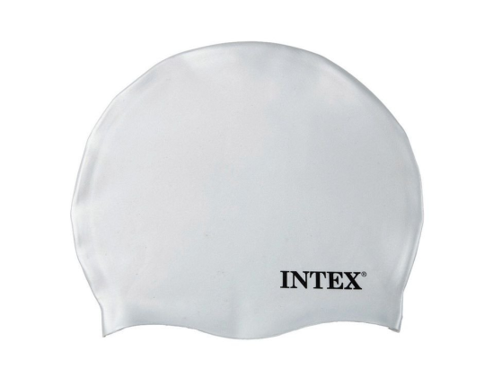 Резиновая шапочка для плавания Intex белая